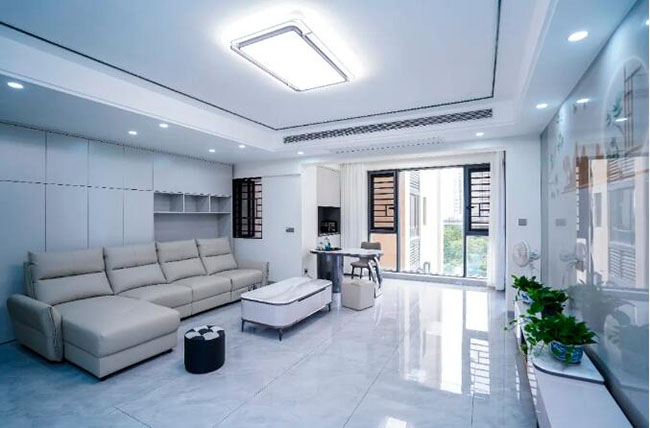 134㎡現(xiàn)代簡約四居室,拒絕過度裝修!有時候越簡單就越顯高級!